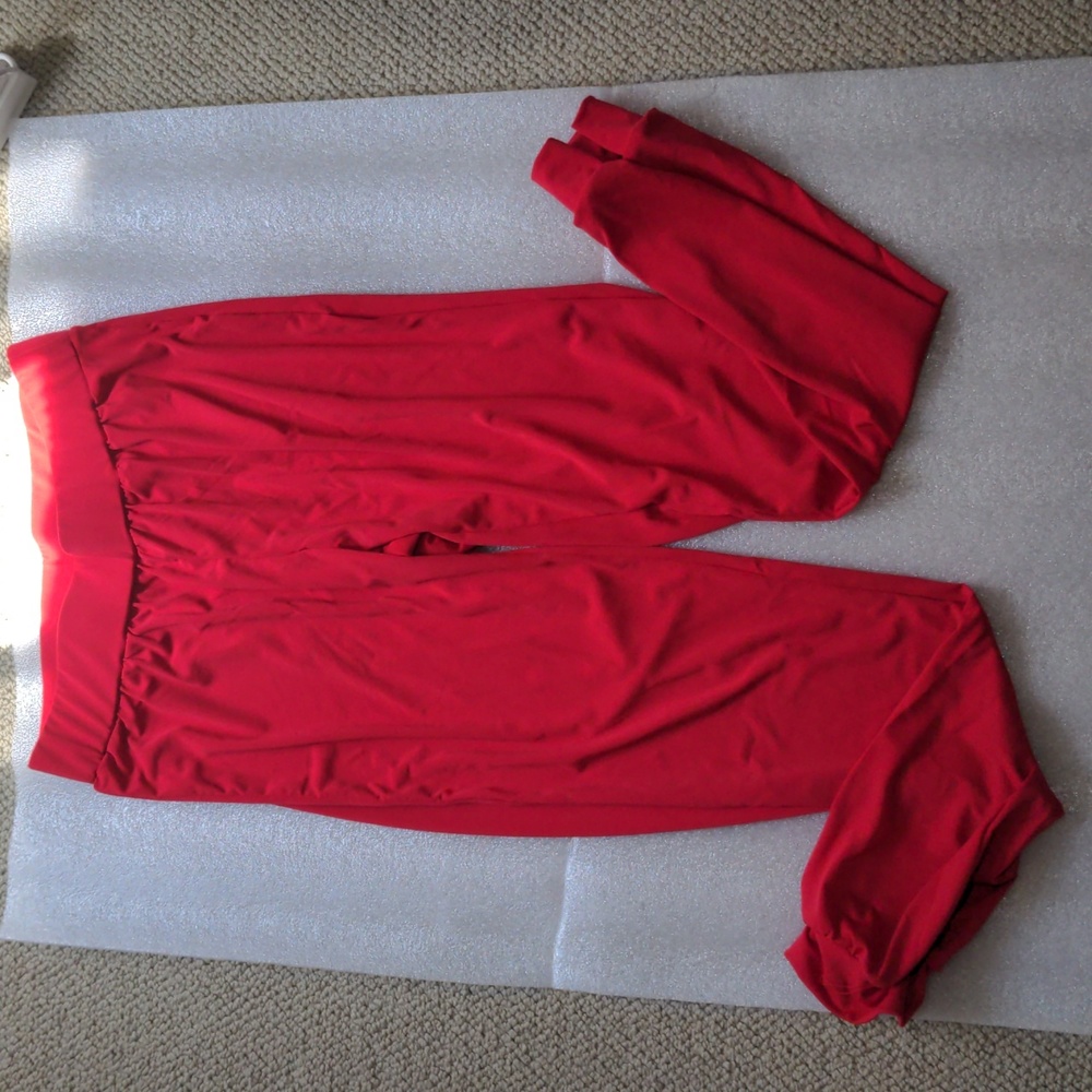Red harem pants for dance Size SA